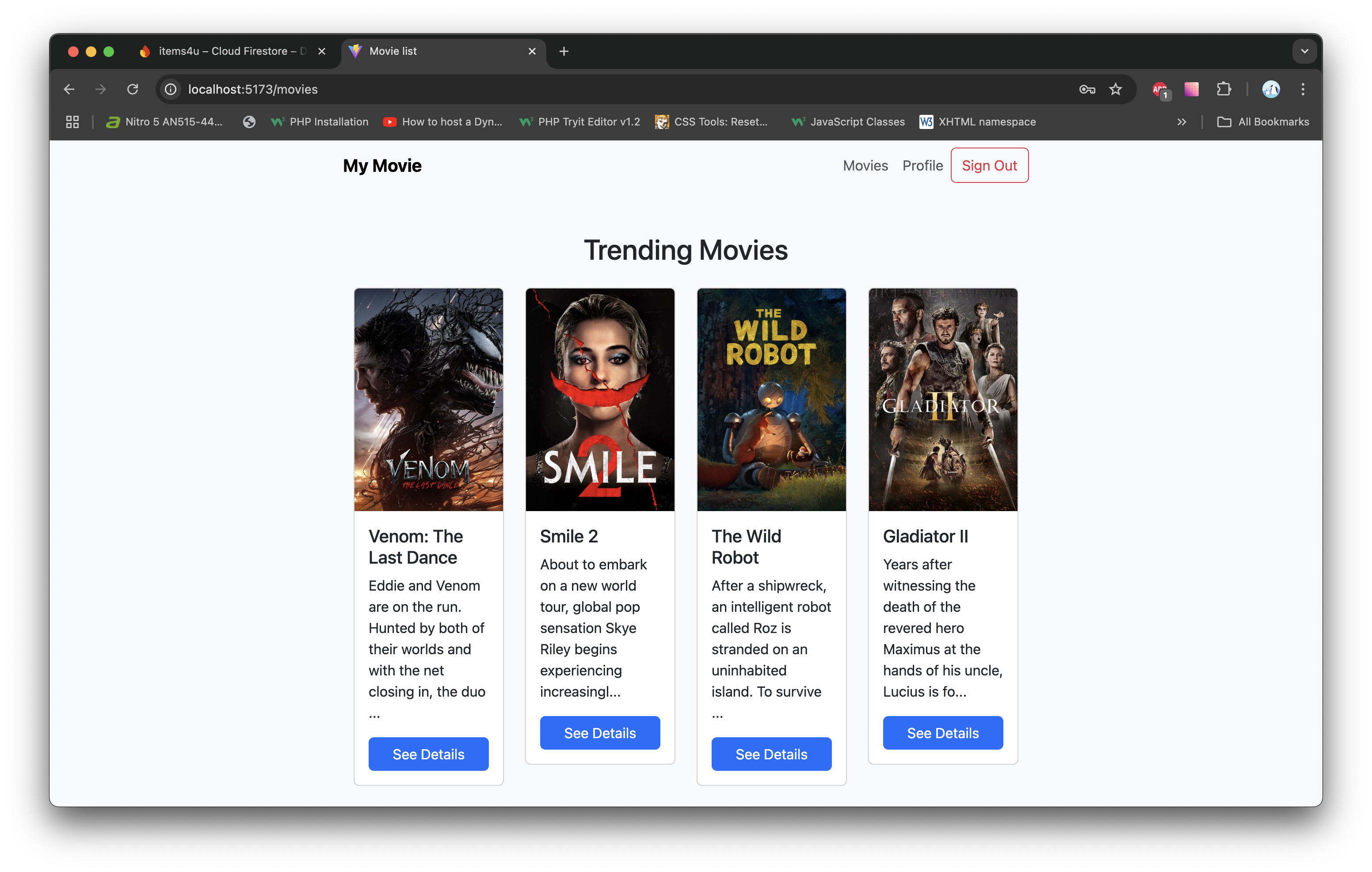 Cinema Hub: Movie Discovery Platform
